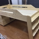 木製ロフトベッド セット 売ります