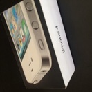 【値下げ】iPhone4 Simフリー 香港製 ガラス亀裂あり