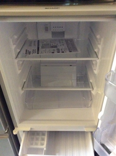 配送設置無料・半年保証】2015年製 冷蔵庫 SHARP SJ-D14A-S - 冷蔵庫 