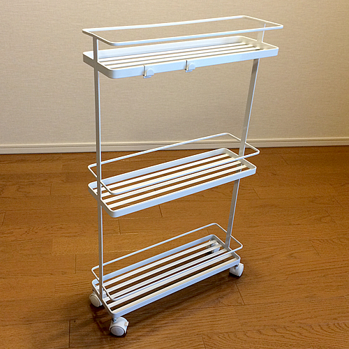 キッチンや洗面所に スチール製３段ワゴン 収納ラック こあら 都島の収納家具 食器棚 キッチン収納 の中古あげます 譲ります ジモティーで不用品の処分