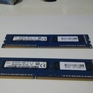【郵送可】4GBメモリDDR-3PC3-14900E　2GB×2枚