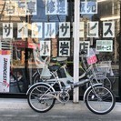 新車販売ラスト一台現品限り！　20型折りたたみ自転車　カラーガン...