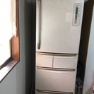 シャープ全自動洗濯機と三菱冷蔵庫395L 