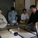 京都大学の研究者がお茶会形式で研究について語るコミュニケーション...