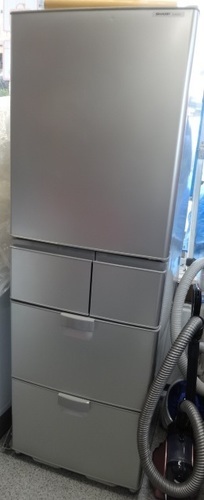 SHARP シャープ 冷凍冷蔵庫 415L SJ-KE42R 自動製氷 N146