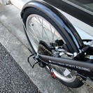 新車販売　20型折りたたみ自転車　ブラック　近隣地域配送可能！（配送費別途1080円より）
