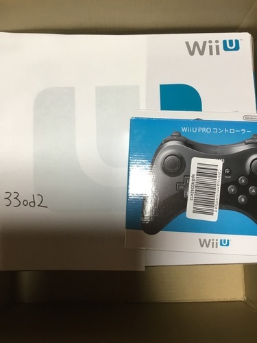 WiiU プレミアムセット　白　ほぼ新品　新品コントローラー付き