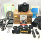 デジタルカメラ Nikon D80 Wレンズセット(標準&超望遠...