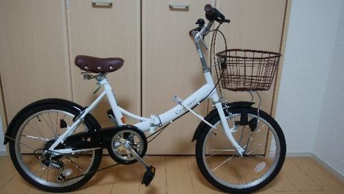 折りたたみ自転車　美品！