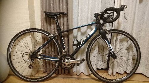 GIANT defy3 2012 中古 ロードバイク 制動力の高い「ULTEGRA」ブレーキ 