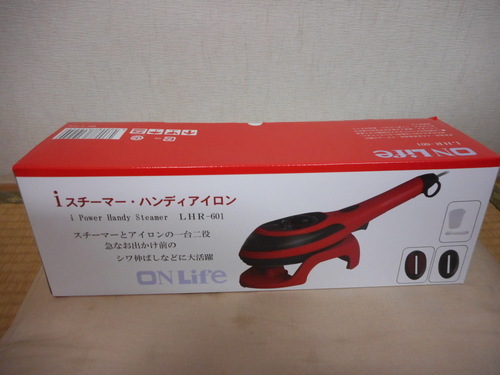 値下げ  i スチーマー ・ ハンディ アイロン LHR-601