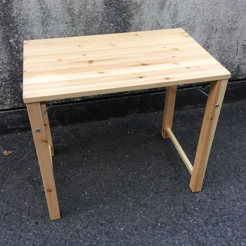 激安 山善 折りたたみテーブル パイン材 もぐランド 武蔵小山のテーブル その他 の中古あげます 譲ります ジモティーで不用品の処分