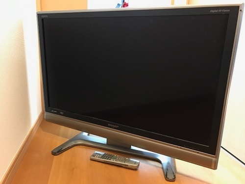 SHARP 37型 AQOS 2007年製 - 家具 SHARP 37型 AQOS 2007年製 - 家具