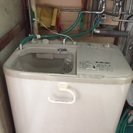 シャープ 二層式洗濯機