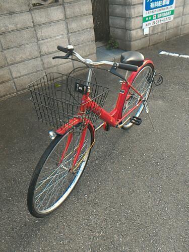 ✨赤の可愛い自転車✨