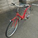 🔴✨赤の可愛い自転車✨🔴