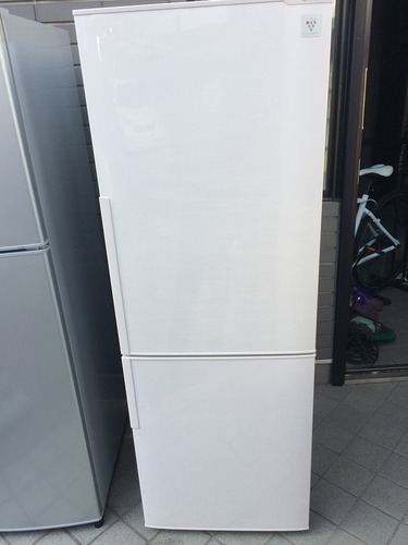 大分県 シャープ プラズマクラスター 冷蔵庫 SJ-PD27A 271L 2015年