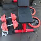 【取引終了】フラットインクラインベンチ プレートダンベルまとめて