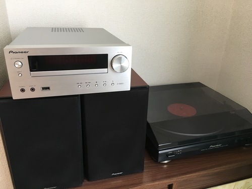 14年製Pioneer X-HM51-S/レコードプレーヤー/スピーカー