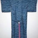 #11072 身丈152 紬 小紋 着物 Kimono ★3