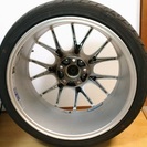 RAYS HOMURA & ADVAN FLEVA　4本set 19インチアルミ