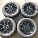 値下げ！　未使用スタッドレス！　155/65R14　ダイハツ純正アルミ付き　4本　ケンダ　軽自動車