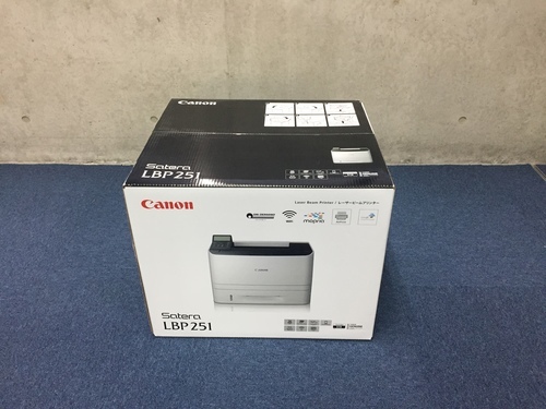 交換可 新品未開封 Canon LBP251 レーザープリンタ