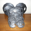  値下げしました！バーベルセットとベンチプレス台