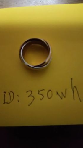 Cartierの三連リング ７号
