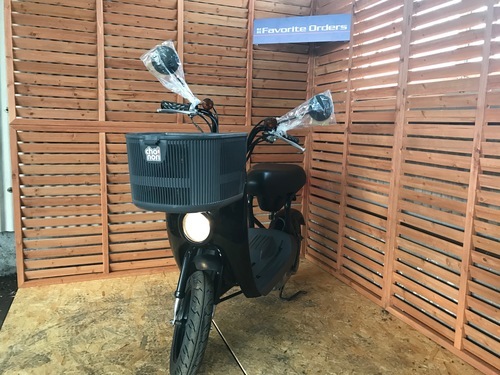 バイク屋さんできっちり整備されたチョイノリです。ブラック