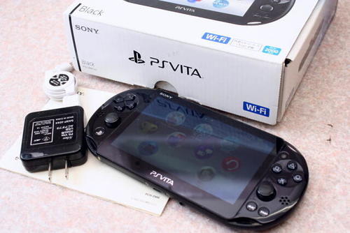 ジャンク PSVITA 本体 PCH-2000 ZA11 Wi-Fiモデル ブラック