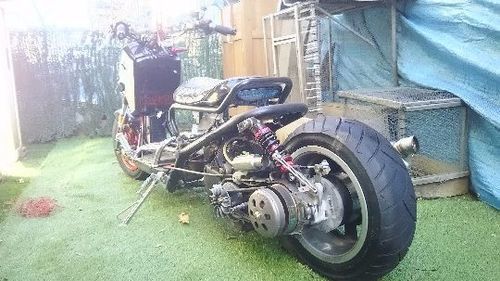 ズーマー エンジンスワップGY6 フルカスタム ローダウン ロンホイ