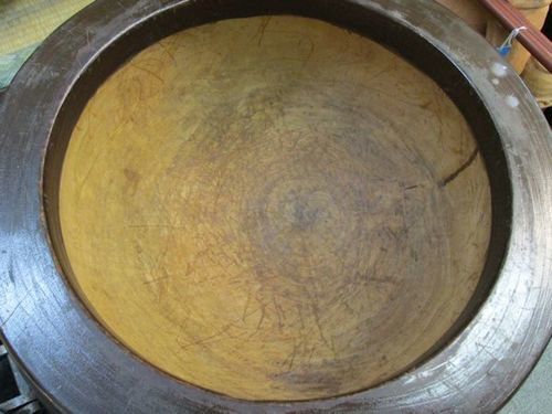 餅つきの臼です ▽φ48×48cm▽餅つき道具▽催し/イベント▽湯河原・頓珍館▽3QT01274/ - お正月