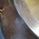 餅つきの臼です　▼φ48×48cm▼餅つき道具▼催し/イベント▼湯河原・頓珍館▼3QT01274/