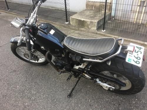 ＴＷ200 スカチューン スパトラマフラー  バッテリーレス