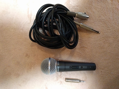 マイク SHURE SM58 本物　その他セット