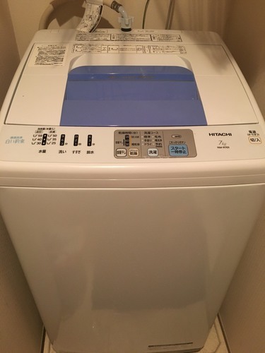 3/30お引取希望！ HITACHI 全自動洗濯機 7kg ☆ 使用2年 ☆ NW-R701
