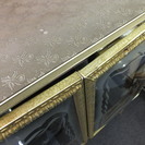 アンティーク小型キュリオケース▼飾り棚▼湯河原・頓珍館▼3QT01292/