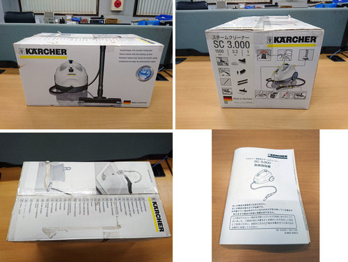 （未使用品）KARCHER ケルヒャー スチームクリーナー SC3.000