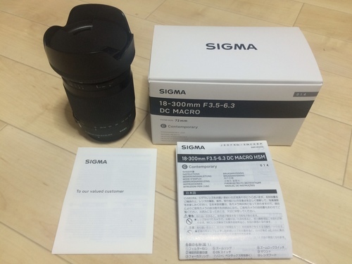 SIGMA 高倍率ズーム 18-300mm ペンタックス用　ほぼ新品