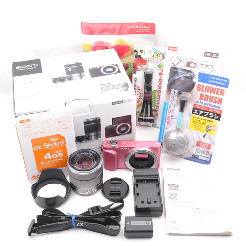 ★★★完売★★★　♥Wi-Fi SD付＆自撮り♥SONY α NEX-3 N *404