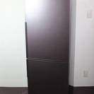 シャープ 271L 2ドア冷蔵庫 2015年製 SHARP プラズマクラスター冷蔵庫 SJ-PD27A-T ブラウン系