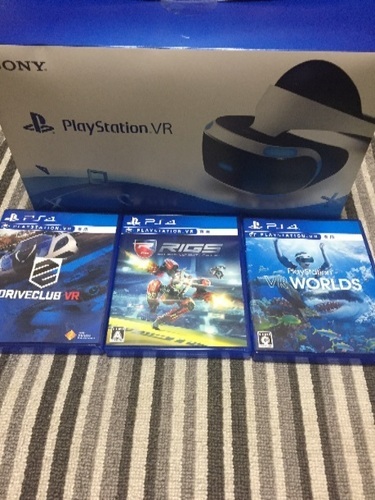 PIayStation     VＲ   ＋    おまけソフト3本付き