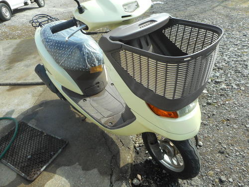 売約済み　ディオフィット　中古車　クリームイエロー