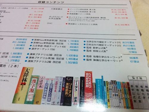 再値下げ！　新品✨Canon　中学生用　電子辞書wordtank (箱　説明書付き)