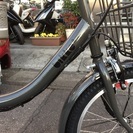 ブリジストン子供乗せ電動自転車 2017モデル ビッケ モブe  ダークグレー　ＢＭ0Ｃ37