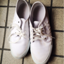 CONVERSE☆白靴、値下げ
