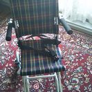 【取引完了!】簡易式介助用コンパクト車椅子　美品