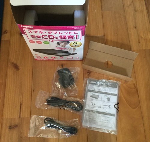 ロジテック ワイヤレス DVDドライブ