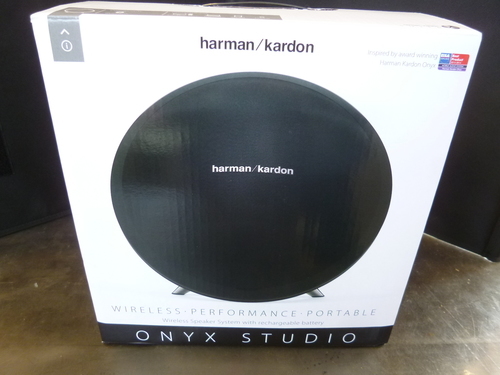 Z986 harman/kardon ONYX STUDIO Bluetoothスピーカー ハーマン カードン 新品未開封の出品です。